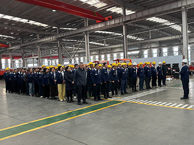 公司舉行開(kāi)工儀式暨“開(kāi)工第一課”