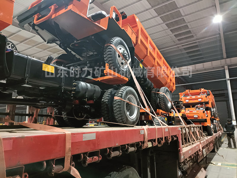 6臺8噸井下自卸車發(fā)貨廣西